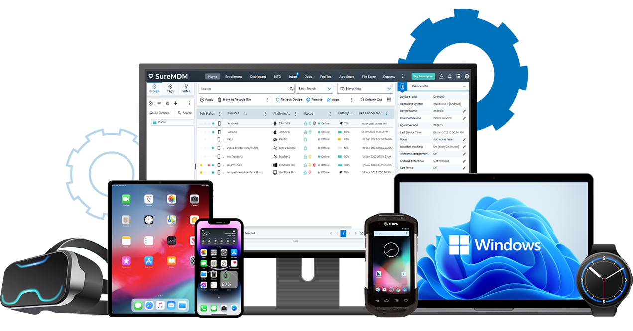 mobile device management with SureMDM from 42Gears