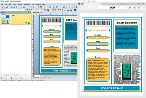 BarTender Professional Label Design Printing Software | General Data ...