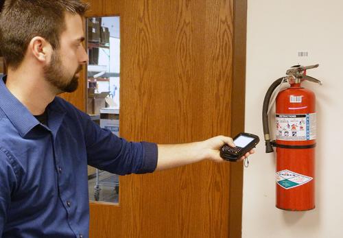 Record the Inspection of Fire Extinguishers With Firebug EXT